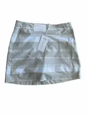 NWT Lady Hagen Skort 16” Yarn Due Tortilla/white Size 6