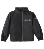 [Moncler Enfant] Moncler Enfant Logo embroidered jacket Y 14 black