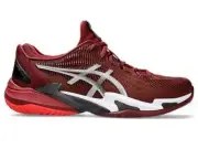 Asics Court FF 3 - SIZE 10.5 - 1041A370-600 Antique Red White Hard Court HC NEW