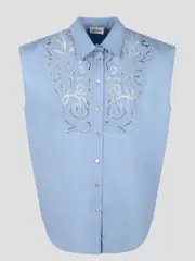 [P.A.R.O.S.H.] P. A.R. O.S. H.-Shirts Blu-Donna M