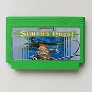 Royal Retro Simon's quest 60 Pins Game Card For 8 Bit D99 Game Player