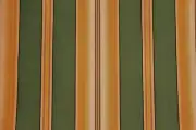 Discount Fabric DRAPERY Green & Yellow Stripe Home Decor & Drapery