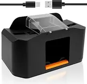 Automatic Card Shuffler Machine, Playing Card Dealer 2000mAh USB Rechargeable Shuffling Machine Portable Low Noise Auto Card Shuffler for Home Party Gathering Game