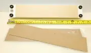 Strop Leather/Basswood Strop Anti-Slip Rubber Feet 12" x 2.5" Strop Surface/s
