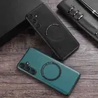 For Samsung Galaxy A15 A14 A35 A25 A54 A05 Magnetic PU Leather Slim Back Case