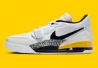 Nike Air Jordan Legacy 312 Low White Black Tour Yellow Ochre CD7069-107 sz 11