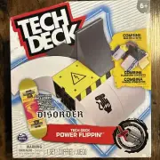 NEW Tech Deck X Connect Park Power Flippin Customizable Skateboard Disorder Set