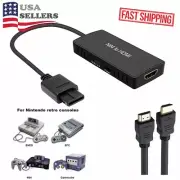N64 To HDMI Converter Adapter HD Link Cable - Nintendo Gamecube N64 SNES NGC SFC