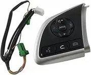 Vuzmode Car Cruise Control Button, for Mitsubishi, for Mirage 2012-2016, for ASX 2015-2019, for Outlander Car Audio Radio Cruise Control Switch Steering Wheel Button Steering Wheel Control Switch Butt