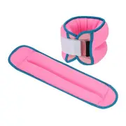 Ankle Weights, Leg Weight Straps Adjustable 8lbs Ankle Weight Sets, Pink