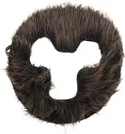 Beard Party Mask Men Realistic Animal Costume Beard Mustache Masquerade Dark Brown