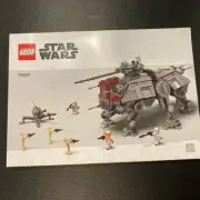 New LEGO 75354 Star Wars Coruscant Guard Gunship Manual No Brick Lot 137