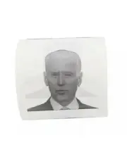 Joe Biden Pattern Printed Toilet Paper Novelty 150 Sheets