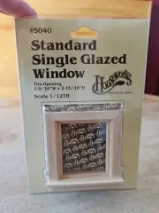 Houseworks Dollhouse Miniatures Standard Single Glazed Window 5040 1/12th NEW