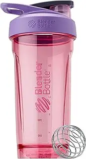BlenderBottle Strada Shaker Cup Perfect for Protein Shakes and Pre Workout, 28-Ounce, Purple