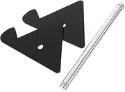 Veemoon Acrylic Keyboard Stand for Comfortable Typing Angle Transparent Desktop Keyboard Holder Stable Support Design for Office Use