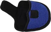 ibasenice Nylon Mesh Golf Putter Cover Semicircular Blade Protection for Golf Clubs Head Cover for Men Women