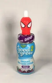 Good 2 Grow Juice Spiderman Marvel Spout Organic Grape Juice