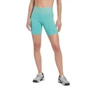 Reebok Lm Rib Legging Shorts Teal Women's Gym/Exercise Cardio Strech Bottoms