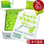 【AS FOODS】日本果汁果凍禮盒－麝香葡萄風味( 20G×20個_400G/盒 )｜熱銷禮盒 蒟蒻果凍 季節限定