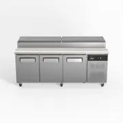 AG 3 Door Saladette Fridge - 10 x 1/3 GN Trays