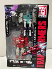 Transformers Generations Titans Return Clowdraker & Wingspan
