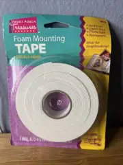 Front Porch Treasures Brand Double Sided Foam Mounting Tape New Package Wear