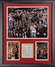 Legends Never Die Cleveland Cavaliers 2016 NBA Champions Podium Framed Photo Collage 16 x 20-Inch