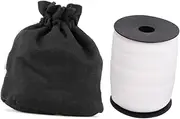 COHEALI 1 Roll Wide Elastic Knitting Bands Durable Double Stretchy Clothing Sewing Accessories for Home DIY Crafting and Costume Decoration White