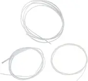 TEMPNAP 3pcs Guitar Fingertip Protector Plastic Binding Strip for Acoustic Guitar