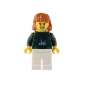 LEGO City Minifigure - Gaming Tournament Spectator - Female - Minifigure 60388