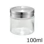 ASDFKITTY*日本 ECHO 玻璃調味罐/調味瓶/鹽罐/胡椒罐/香鬆罐-100ML-3種孔洞-日本正版商品