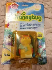 Vintage Playskool 1980's Glo Friends Gloworm - GLO GRANNYBUG Original Packaging