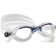 Cressi Flash Swim Goggle, Clear/Blue