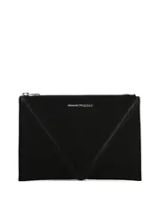 [Alexander Mcqueen] Alexander Mcqueen-Es Pouch Nero-Uomo OS
