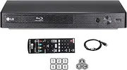 LG BP Region Free Blu-ray Player, Multi Region 110-240 Volts, Dynastar 6 Foot HDMI Bundle
