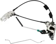 BABCPMPGK Rear Right Door Lock Latch Cable & Rod Compatible Fit for Ford Econoline E150 E250 E350 Van 92-14 AC2Z-15431A02-A