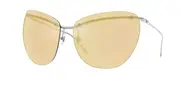 Diesel DL1007 103/5A Men's Sunglasses Silver Size 71