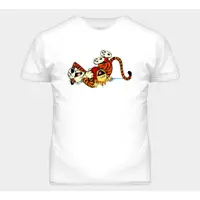 在飛比找蝦皮購物優惠-Calvin And Hobbes 可愛的可愛 T 恤