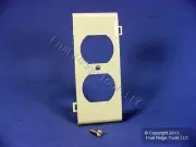 Leviton PSC8-I Ivory 1-Gang Duplex Unbreakable Nylon Sectional Wallplate Cover