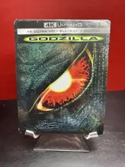 Godzilla Limited Edition (4K UHD+Blu-ray+Digital, 1998) Factory Sealed