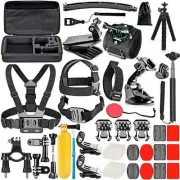 50in1 Action Camera Accessory Kit for GoPro Hero 12/11/10/9/8/7 Fusion Insta DJI