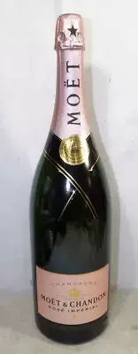 Moet & Chandon Rose Imperial Champagne Dummy Empty Bottle Prop Jeroboam Large