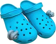 [SpeakerMan] 2Pack Turbo Shoe Charm for Crocs - Funny Clogs Charms for Men & Women - Gag Gifts for Friends