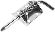 PRETYZOOM Stainless Steel Pin Stainless Steel Cotter Pin Spring Pin Latch Metal Pins for Crafts Spring Gate Latch L-pins for Weight Distribution Hitches Pin Lock Latch Pin Metal Latch Silver