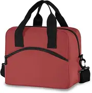 Titian Red Lunch Box Kids Insulated Lunch Bag, Tote Bag with Cooler, Cooler Lunch Bags for Women