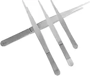 Garden Hand Tools 4pcs Long Stainless Steel Tweezers for Planting and Craft Projects