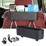 Universal Car Back Seat Organizer Drink Cup Holder Tissue Box Storage Hook.