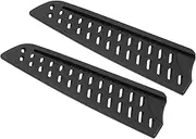 uxcell PP Safety Knife Cover Sleeves for 7" Santoku Knife, 2 Pack Knives Edge Guard Blade Protector Universal Knife Sheath Portable for Kitchen, Black
