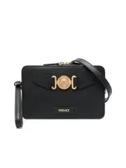 Versace Medusahead Leather Clutch